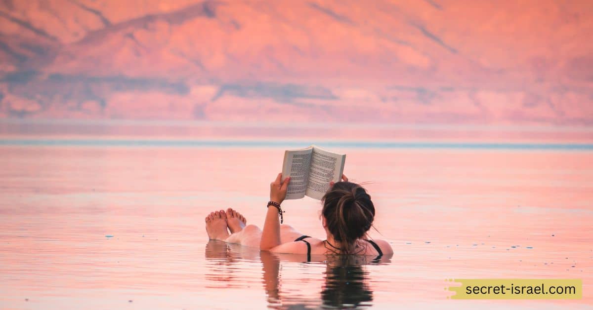 Float in the Dead Sea