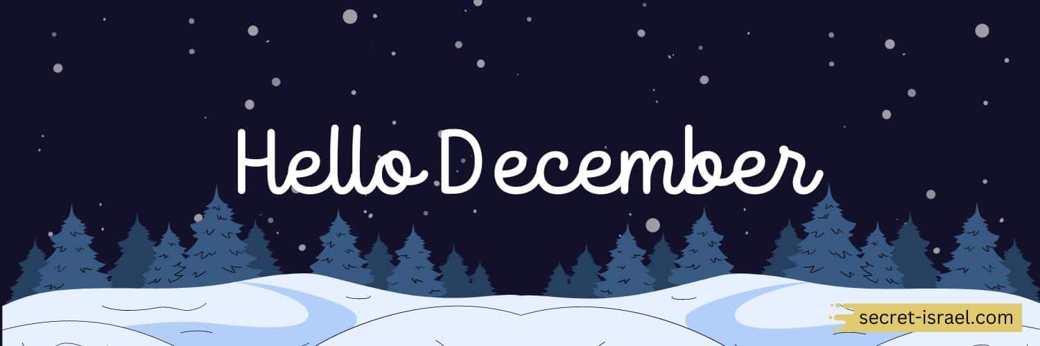 December Holiday Celebrations In Israel
