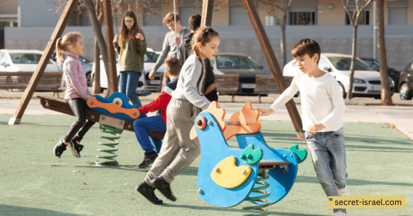 Play at the Ness Ziona Playground