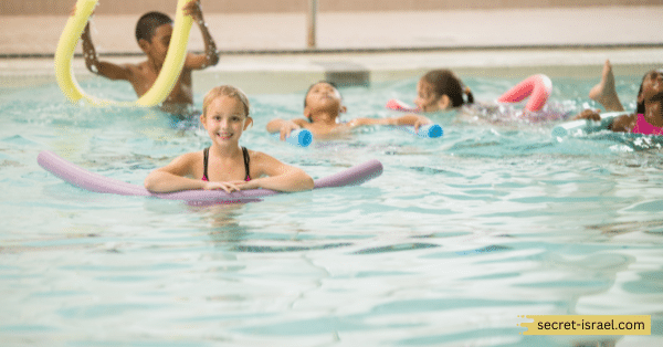 Take a dip at Gan HaPaamon Pool