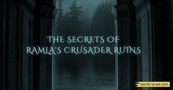 The Secrets of Ramla’s Crusader Ruins