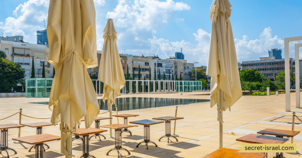 Visit Habima Square and Performing Arts Center