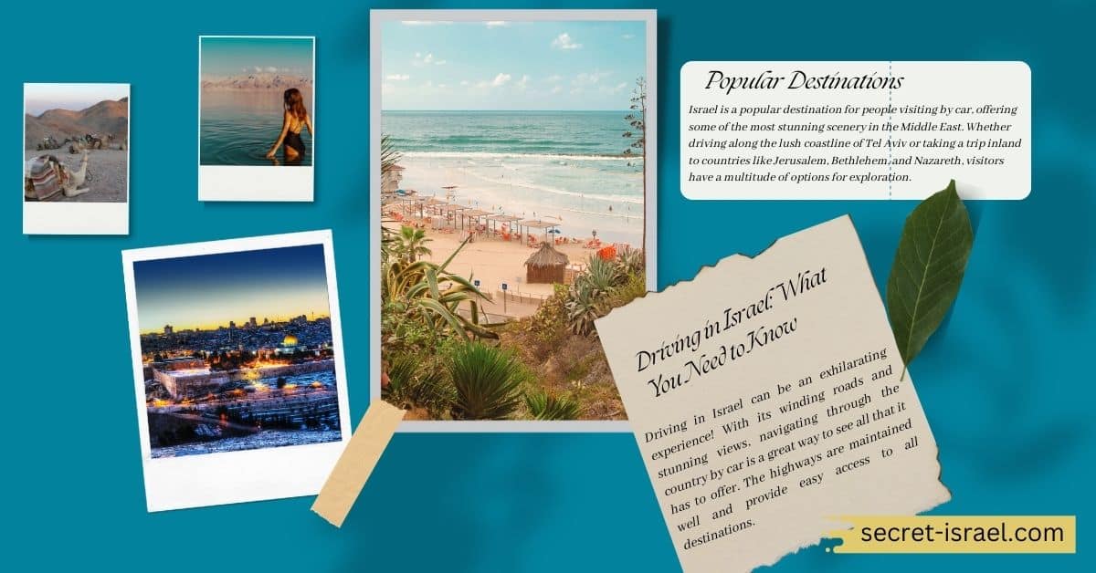 Driving Guide To Vacation In Israel