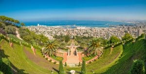 The Bahai Gardens in Haifa