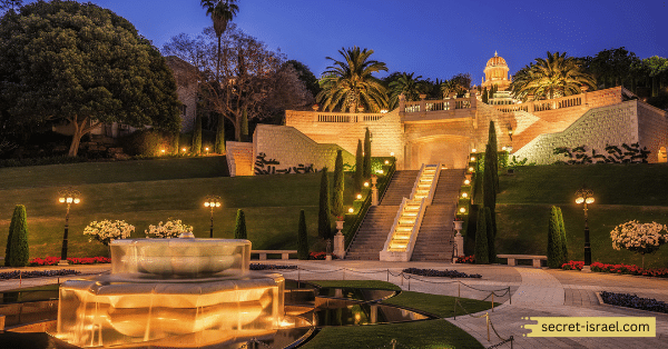 The Bahai Gardens in Haifa