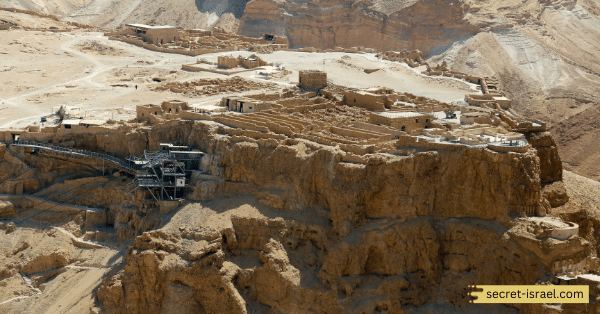 Masada_ Visitors Can See Fortress Remains