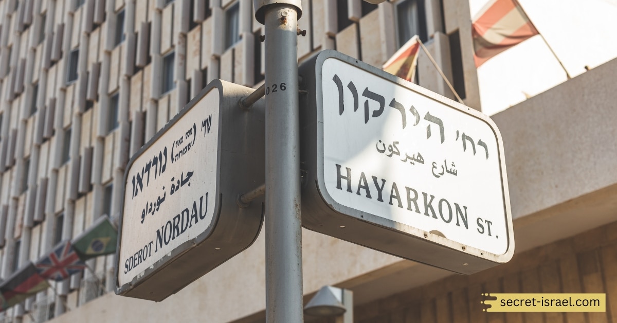 The Origins of Tel Aviv's Street Names
