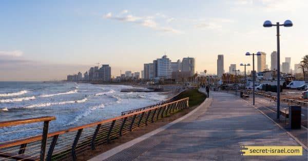 Walking Along the Beach in Tel Aviv or Jaffa