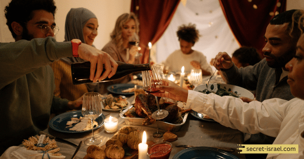 Experience a Traditional Shabbat Dinner at Kfar Rishon Synagogue