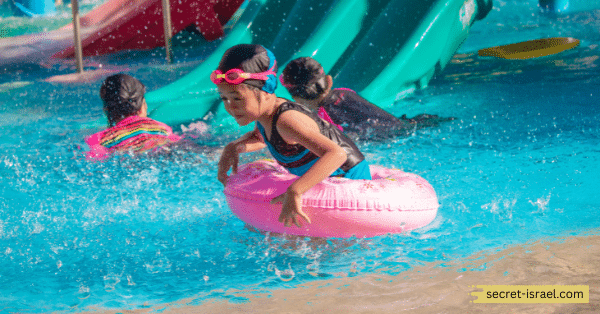 Take a dip in the Ness Ziona Water Park