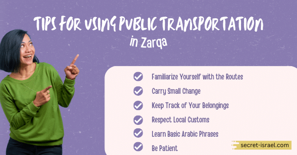 Tips for Using Public Transportation in Zarqa